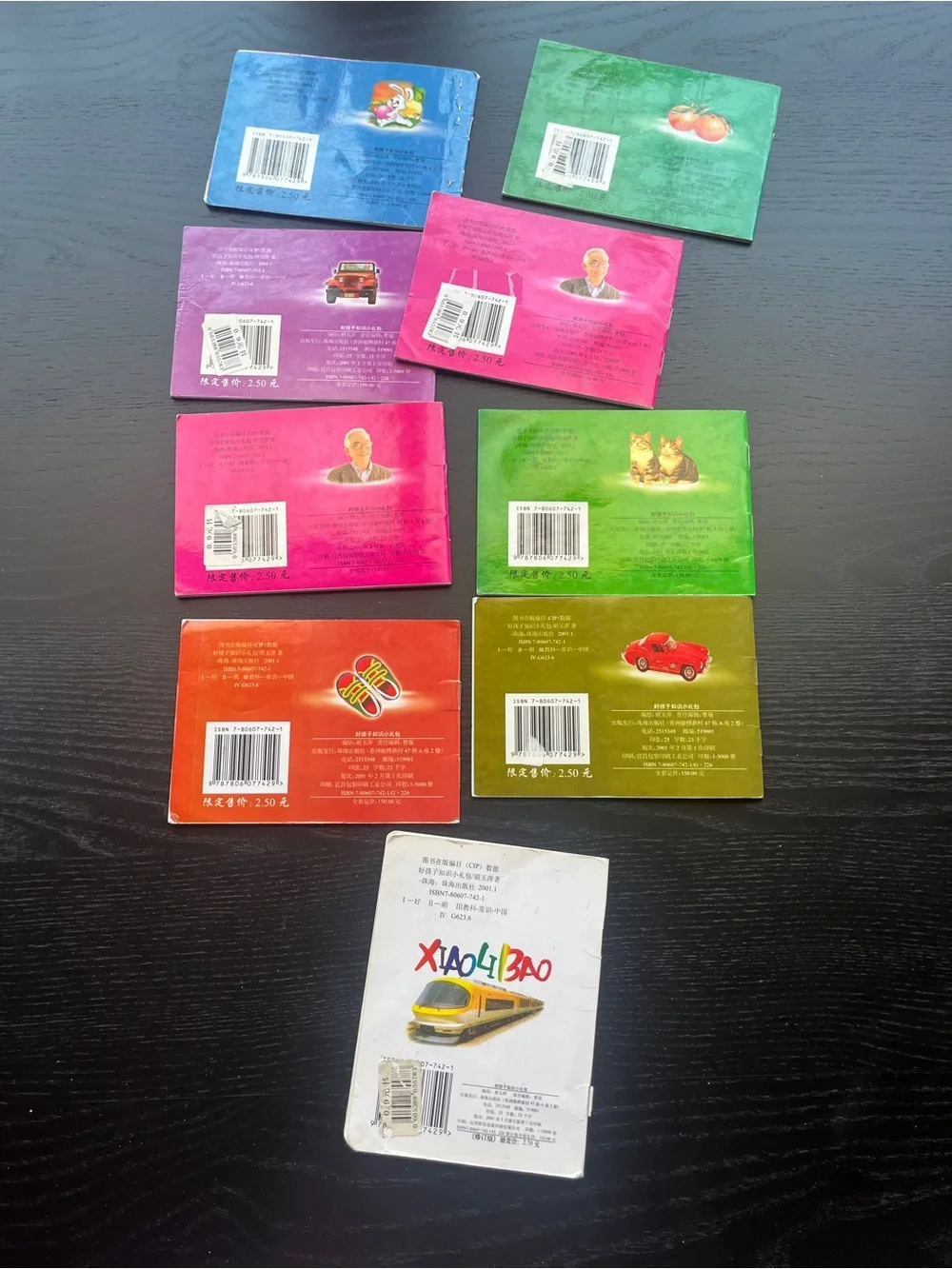 Chinese Children Early Learning Pocket Flash Card Books Set 806077421